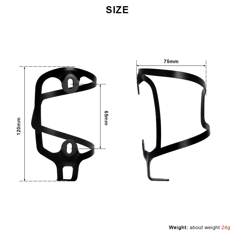 Kerékpár vizespalack tartó alumínium ötvözet kerékpáros palack ketrecek hegyi kerékpáros lombik tartó MTB kerékpár tartozékok