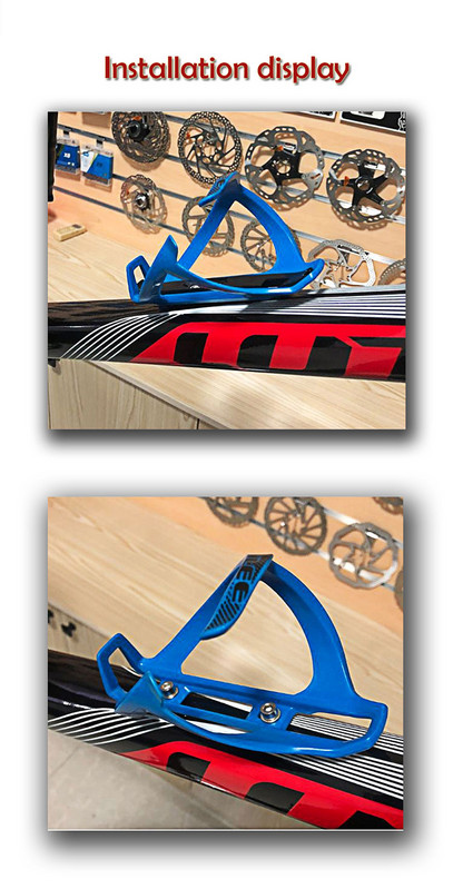 ENLEE Mountain Bike TPR műanyag ultrakönnyű vizes palacktartó kerékpár PVC kemény kulacstartó kerékpártartozékok vizespalacktartó