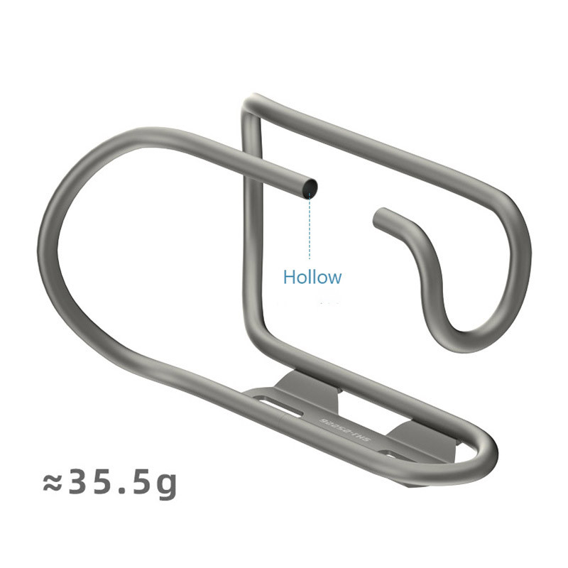 Kerékpáros üveg tartó Titán ötvözet palackkalitka hegyi lovagló kerékpár könnyű kerékpáros felszerelés