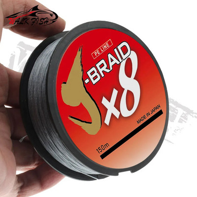 WALK FISH 8X Fishing Line 150M 8 Strands Braided ισχυρή αντίσταση στην τριβή Multifilament Fishing Line Ισχυρή πετονιά Ιαπωνίας