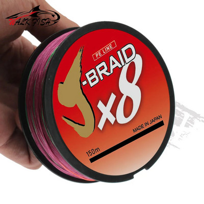 WALK FISH 8X Fishing Line 150M 8 Strands Braided ισχυρή αντίσταση στην τριβή Multifilament Fishing Line Ισχυρή πετονιά Ιαπωνίας