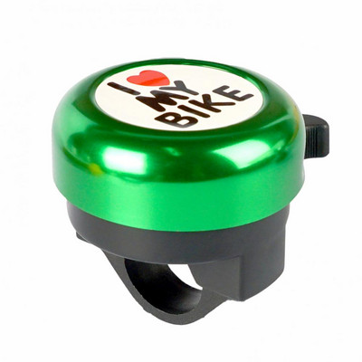 Gyermek bicikli csengő Hangos hang Levélnyomtatás Elektromos robogó csengő Kivehető Gyerek rajzfilm kis kerékpár kürt kerékpártartozékok