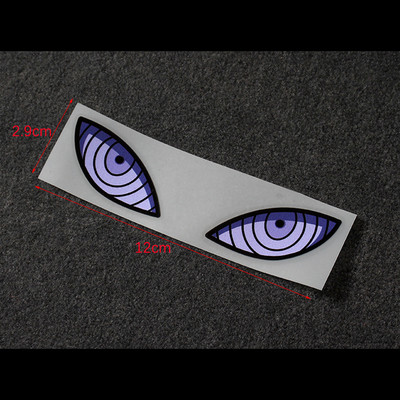 1PC Devil Eyes Αυτοκόλλητα φως φρένων αυτοκινήτου Κράνος αυτοκινήτου Πίσω παράθυρο Ηλεκτρικό αυτοκίνητο αντανακλαστικά αυτοκόλλητα μοτοσικλέτας