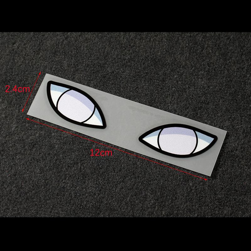 1 db Devil Eyes autó féklámpa matricák autós sisak hátsó ablak elektromos autó motorkerékpár fényvisszaverő matricák