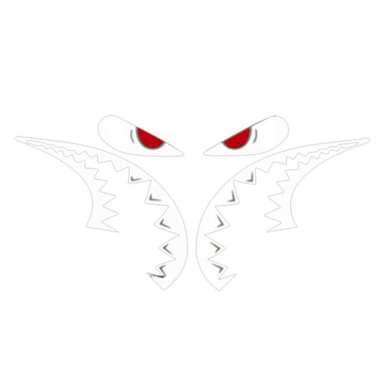 Kerékpárváz dekoratív matrica MTB cápafejcső matricák vízálló fényvédő, hőálló kerékpárláng fényvisszaverő matricák