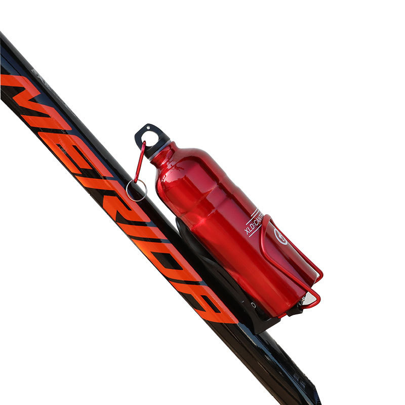 Kerékpár alumínium ötvözet vízforraló állvány L alumínium műanyag állítható vízforraló állvány Vízpohártartó Kerékpár kiegészítők Lovagló felszerelések