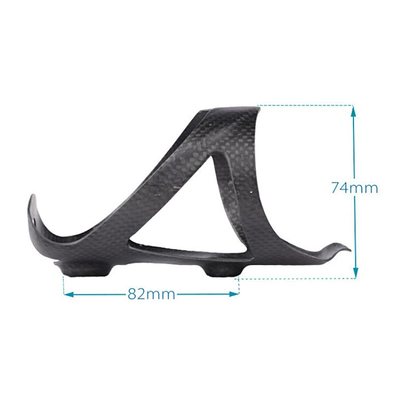 Teljes szénszálas kerékpáros ultralig vizespalackkosár MTB országúti kerékpáros palacktartó ultra könnyű kerékpáros felszerelés matt/könnyű