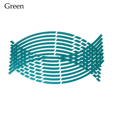 Autókerék-dekoráció Személyiség Kerékmatrica Fényvisszaverő Felni Tape Motorkerékpár matricák Gumiabroncscsíkok