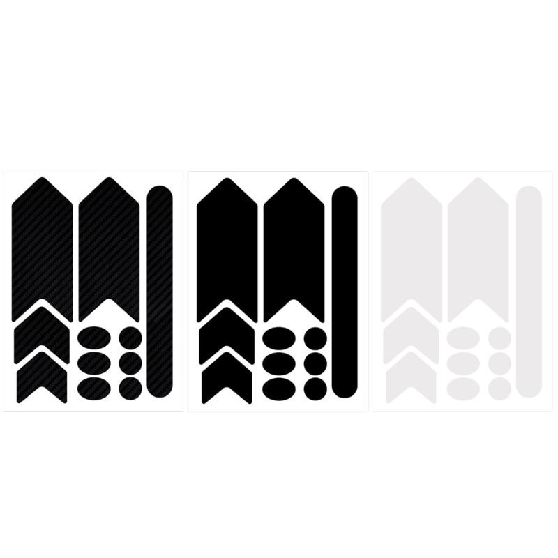 Kerékpár vázvédő matrica Hegyikerékpár karcolás elleni védőfólia ápolómatrica Összecsukható fólia szén karcolásgátló matrica