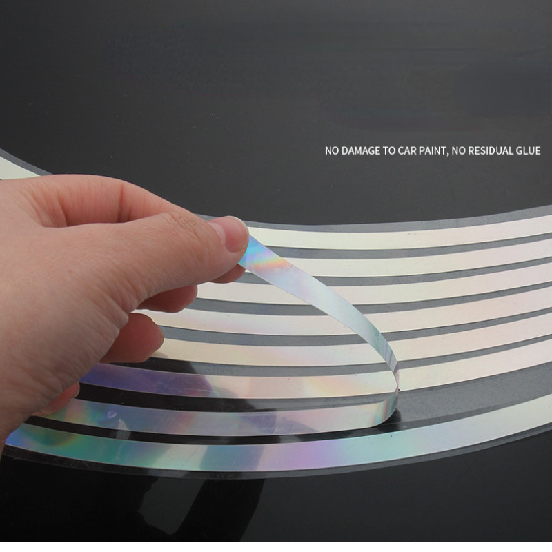 16db Kerékpármatricák Autó elektromos kerék Vízálló Fényvisszaverő 10/12/14/15/18 hüvelyk Megakadályozza a karcolást Gyönyörű és praktikus