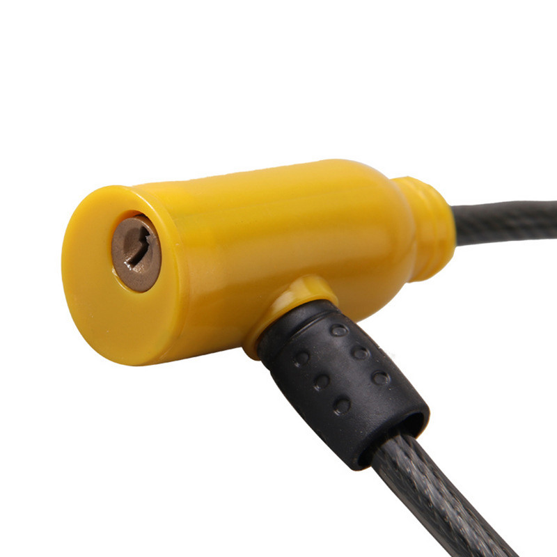 Kerékpár lopásgátló zár fém MTB közúti tartós univerzális kültéri kerékpár biztonsági zár 2 kulccsal kerékpáros szerszám tartozékok