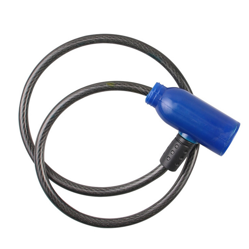 Kerékpár lopásgátló zár fém MTB közúti tartós univerzális kültéri kerékpár biztonsági zár 2 kulccsal kerékpáros szerszám tartozékok