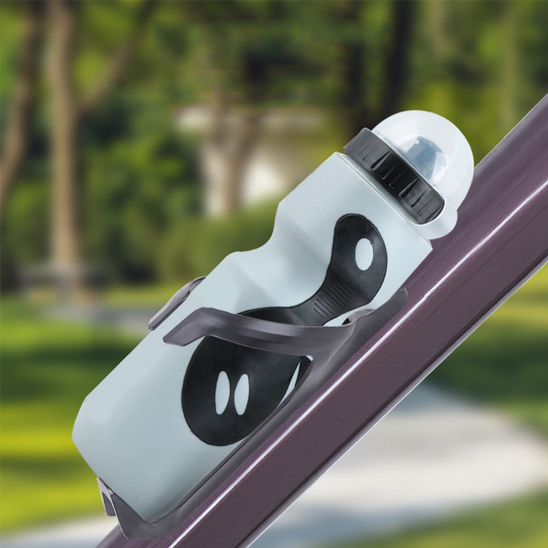 Kerékpáros vizespalack tartó nyomkövető rögzítő konzol lokátor Elveszés elleni védőburkolat az Apple AirTag kerékpáros palacktartóhoz