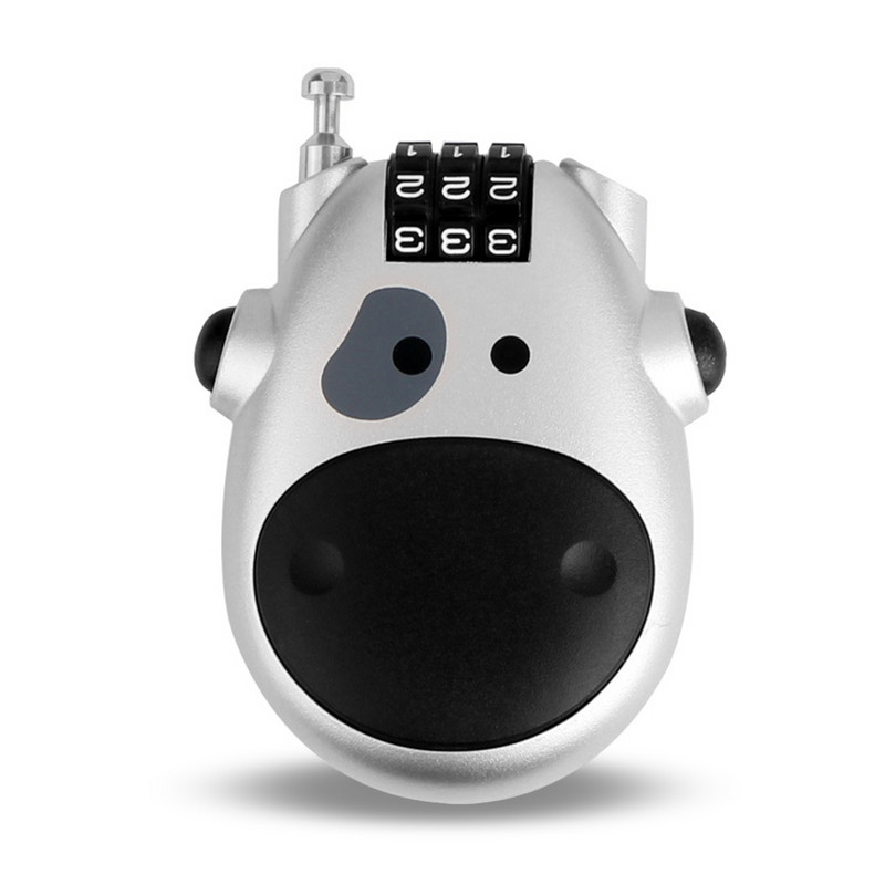 Lopásgátló jelszavas kerék sisak kódolt zár teleszkópos acél kábel motorkerékpár kombinált lakat kerékpárzár szerszámok