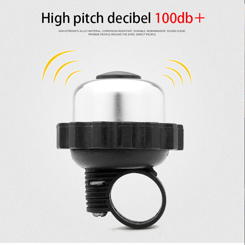 Alumínium ötvözet kerékpár csengő forgatható kerékpár csengő hangszóró robogóhoz mini nagy térfogatú Mtb csengő kerékpár tartozékok