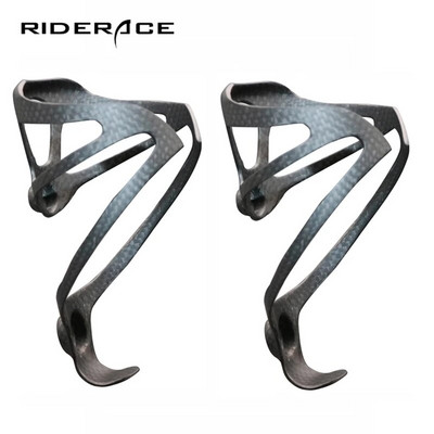 Θήκη για μπουκάλια ποδηλάτου 2 τεμάχια Full 3K Carbon Fiber Super Light Road Mountain Bike Cycling Water Bottles Case Holder Matte18g XXX