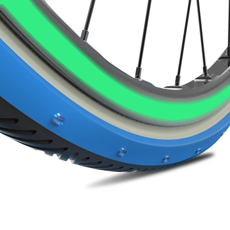 Kerékpáros fluoreszkáló fényvisszaverő matrica kerékpár fényvisszaverő szalag hegyi kerékpár ragasztószalag biztonsági dekor matrica kerékpár tartozékok