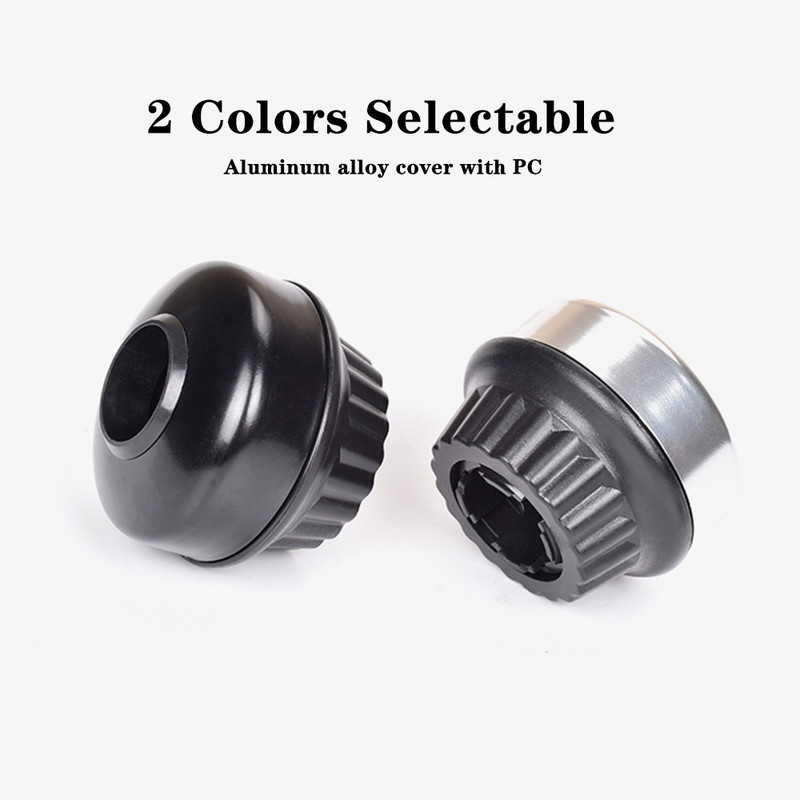 Kerékpárcsengő Forgatható MTB összecsukható kerékpárokhoz Robogó Kormány Kerékpár Kürt Biztonsági Kerékpározás Kerékpáros tartozékok Hangos csengő Kerékpárcsengő