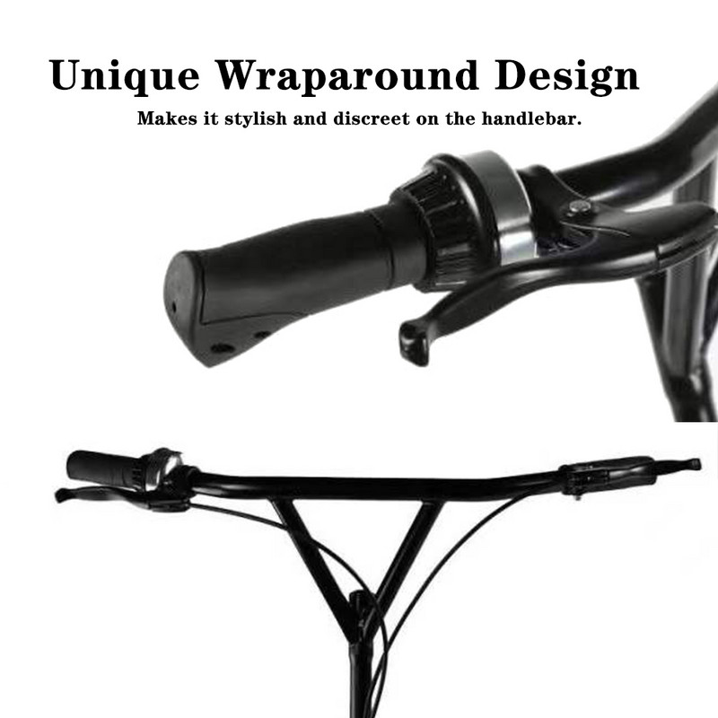 Kerékpárcsengő Forgatható MTB összecsukható kerékpárokhoz Robogó Kormány Kerékpár Kürt Biztonsági Kerékpározás Kerékpáros tartozékok Hangos csengő Kerékpárcsengő