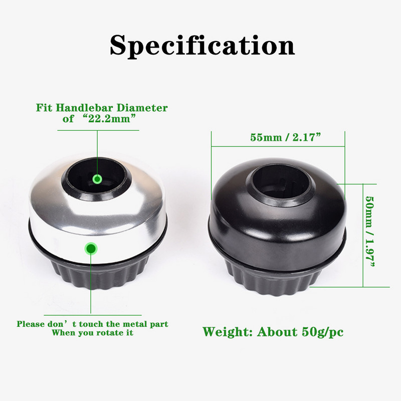 Kerékpárcsengő Forgatható MTB összecsukható kerékpárokhoz Robogó Kormány Kerékpár Kürt Biztonsági Kerékpározás Kerékpáros tartozékok Hangos csengő Kerékpárcsengő