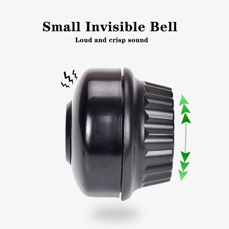 Kerékpárcsengő Forgatható MTB összecsukható kerékpárokhoz Robogó Kormány Kerékpár Kürt Biztonsági Kerékpározás Kerékpáros tartozékok Hangos csengő Kerékpárcsengő
