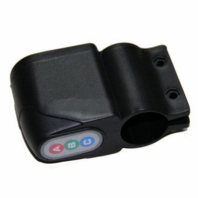 Kerékpár esőálló jelszavas riasztó Mountain bike Elektronikus zár Lopásgátló kerékpárzár lovaglási tartozékok