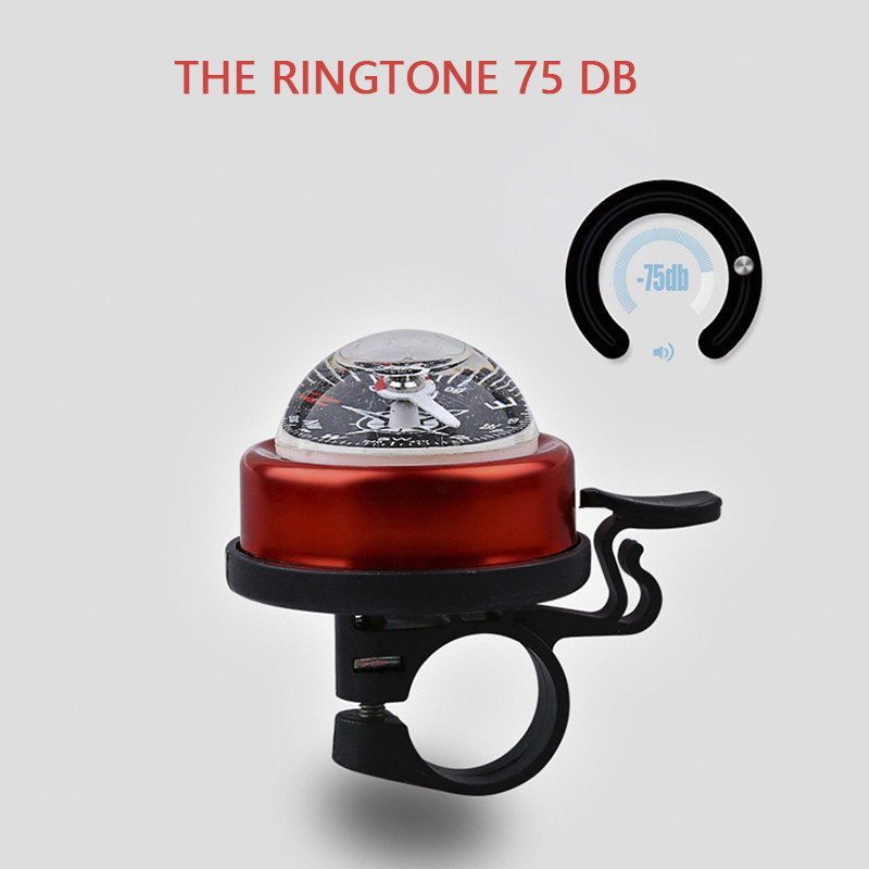 Kiváló minőségű kerékpár bicikli kormányiránytű csengő csengő kürt kerékpár riasztó hangos Kerékpár Bell Hooter Kerékpáros tartozékok