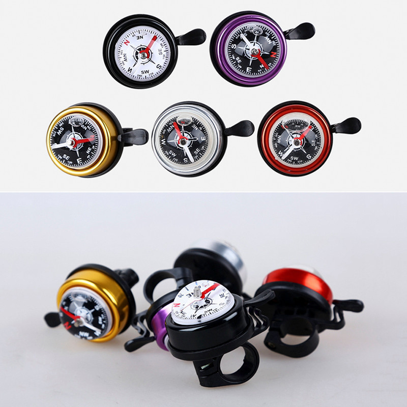 Kiváló minőségű kerékpár bicikli kormányiránytű csengő csengő kürt kerékpár riasztó hangos Kerékpár Bell Hooter Kerékpáros tartozékok