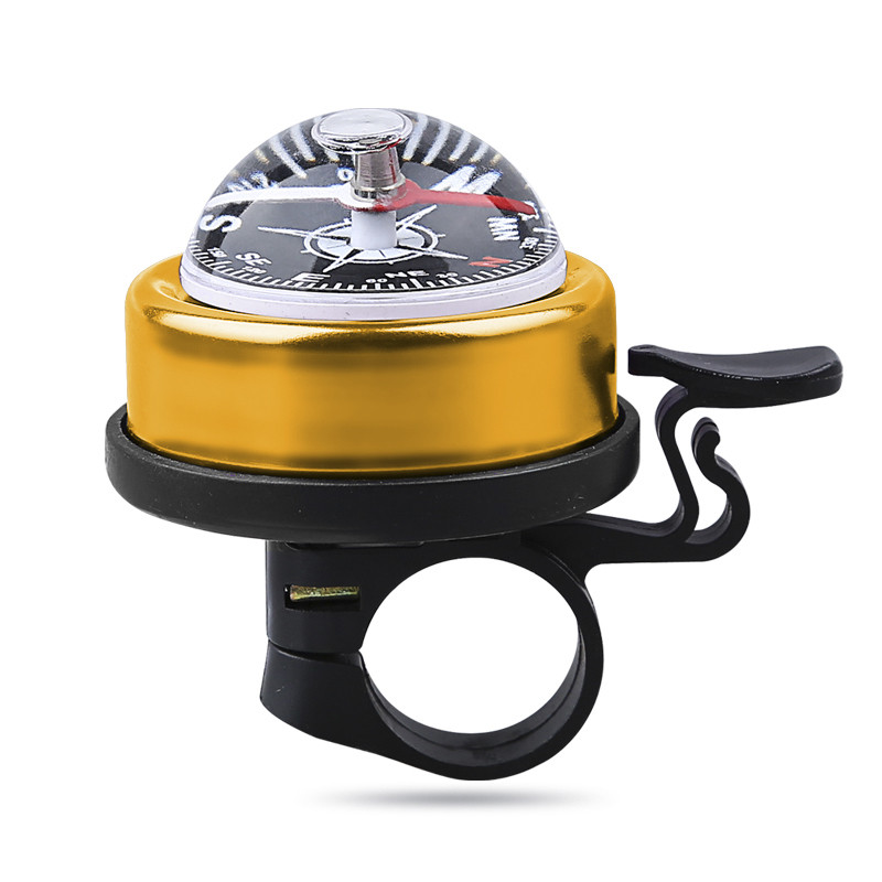 Kiváló minőségű kerékpár bicikli kormányiránytű csengő csengő kürt kerékpár riasztó hangos Kerékpár Bell Hooter Kerékpáros tartozékok