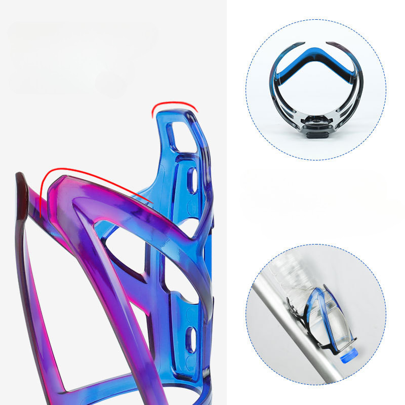 Kerékpáros palacktartók MTB országúti kerékpár vizespalacktartó Színes könnyű kerékpáros palacktartó pohártartó Kerékpártartozékok