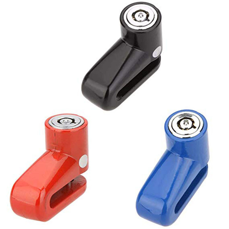 Lopásgátló féktárcsa tárcsa rotor biztonsági zár 7 mm-es motorkerékpár robogó kerékpárhoz acél Road Wheel Mountain