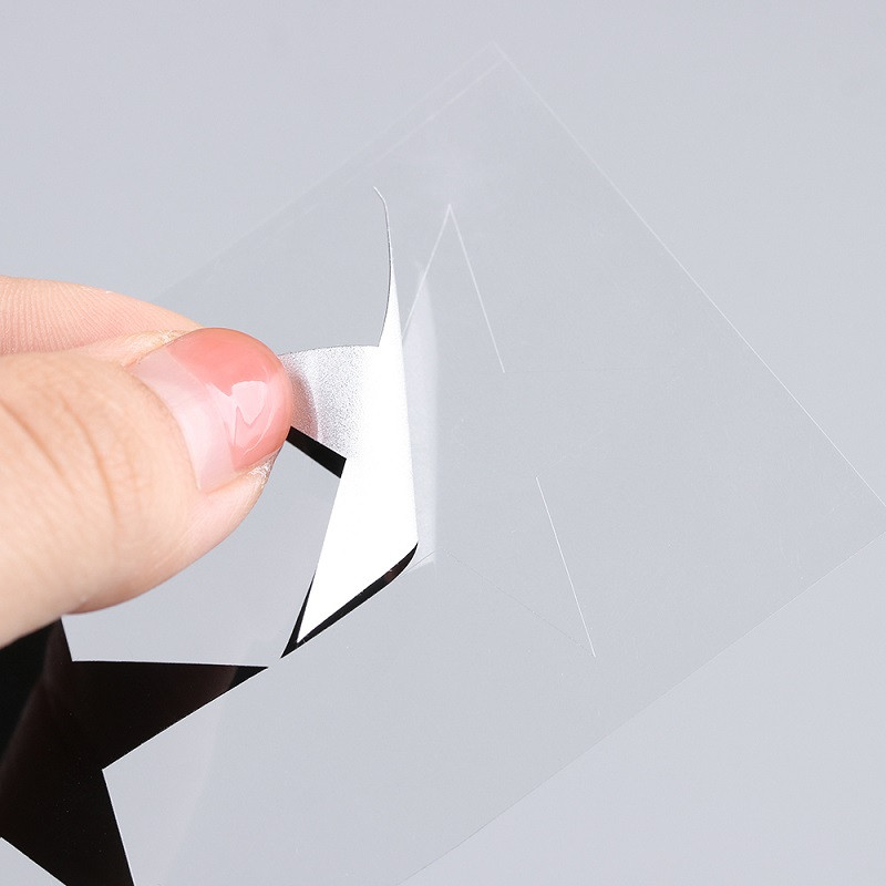 Kerékpárra világító matricák Pentagram fényvisszaverő matrica kerékpár éjszakai lámpa fényes figyelmeztető papír kerékpárkerékpár matrica tartozékok