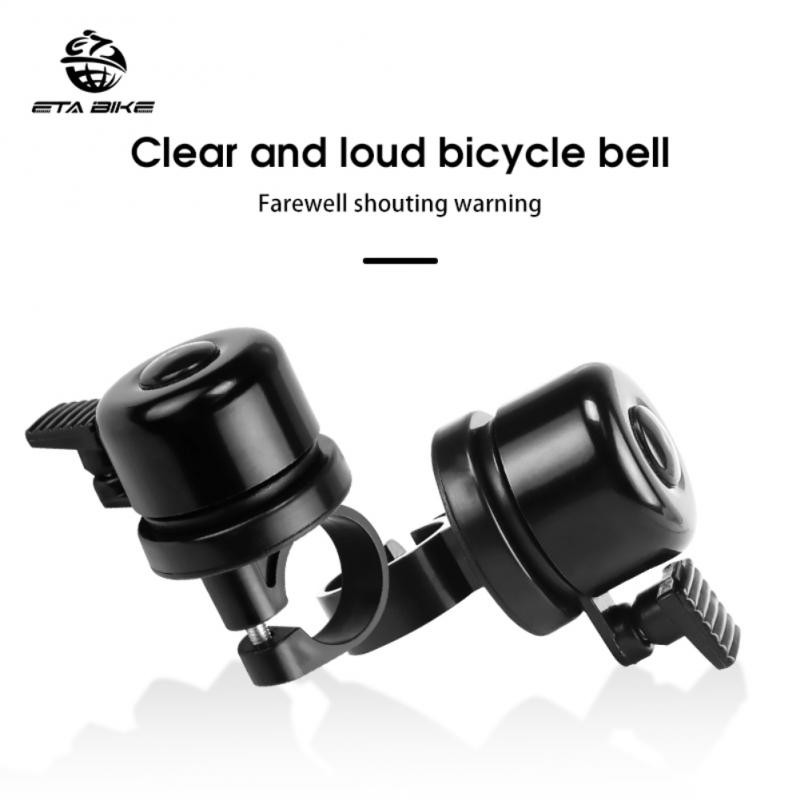 Kerékpárcsengő pozicionálás Lopásgátló kerékpáros Mtb kerékpár alumínium ötvözet csengő hüvelykujj csengő kerékpártartozékok támogatás beszerelés Airtag