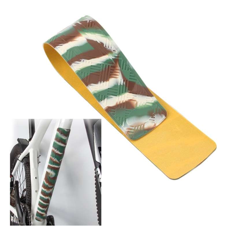 Kerékpárváz védő Kerékpáros Kerékpárok Kerékpárváz lefelé csővédő lánctartó matrica Kerékpárváz védőváz védőburkolat 69HD