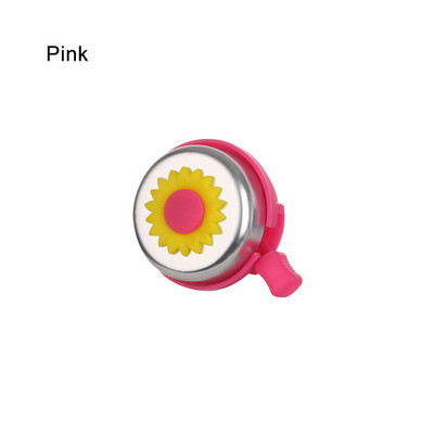 Upravljač dječjeg bicikla Zvono Sirena Zvučni alarm Cvjetno sigurnosno zvono bicikla Višebojni slatki plastični prstenovi od legure Zaštitni