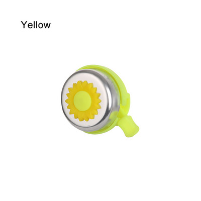 Upravljač dječjeg bicikla Zvono Sirena Zvučni alarm Cvjetno sigurnosno zvono bicikla Višebojni slatki plastični prstenovi od legure Zaštitni