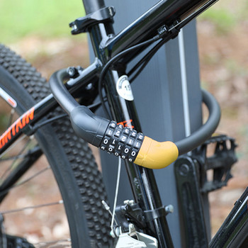 Комбинирани брави против кражба за планински велосипеди Универсална ключалка с парола за кабел за скутер