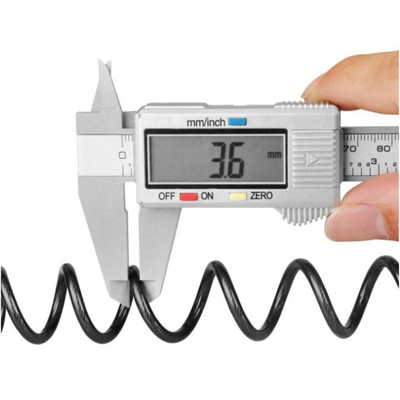 MTB országúti kerékpár biztonsági zár Hordozható 4 számjegyű jelszavas acél kábelzár alumínium ötvözet zármag Ütésgátló kerékpárzár