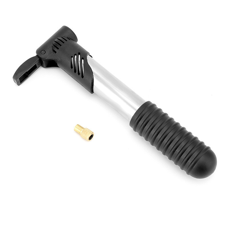 Kerékpár szivattyú Hordozható Ezüst Szivattyú Road Mountain Bike szivattyú lovaglás Gumiabroncs töltő szivattyú lovagló felszerelés kültéri felszerelés