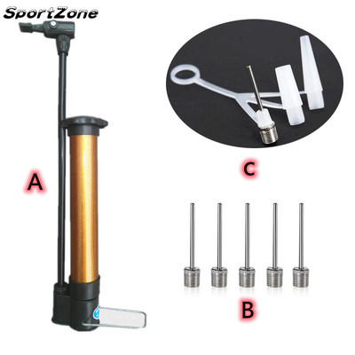 20 cm padangų siurblys dviratis krepšinio futbolas pripūtimo adata balionas nešiojamas kamuoliuko adata Įvairūs žaislai kamuoliukų plaukimo žiedo įkroviklis