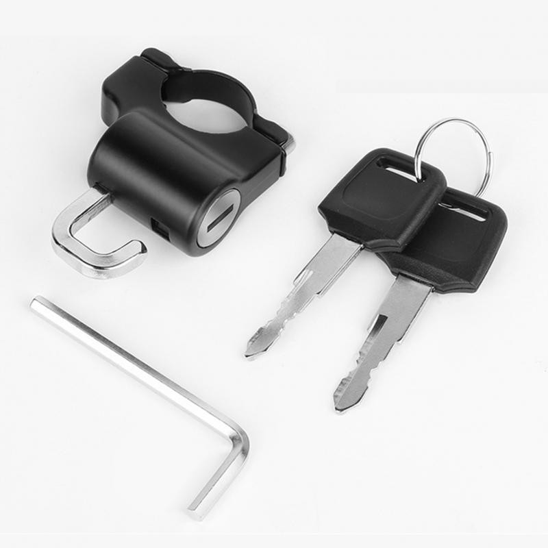 Kerékpáros sisak Lopásgátló zár Scooter sisak Motorfiets Fietsen Lock Slot Fiets Onderdelen Kerékpártartozékok Kerékpárzár