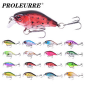 1 τεμ Crankbait Deep Diving Fishing Lure 45mm 4g Floating Wobbler Bass Perch Plastic Artificial Floating Crank Hard Baits