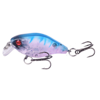 1 τεμ Crankbait Deep Diving Fishing Lure 45mm 4g Floating Wobbler Bass Perch Plastic Artificial Floating Crank Hard Baits