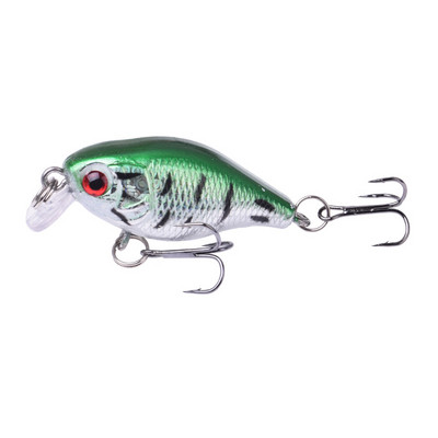 1 τεμ Crankbait Deep Diving Fishing Lure 45mm 4g Floating Wobbler Bass Perch Plastic Artificial Floating Crank Hard Baits