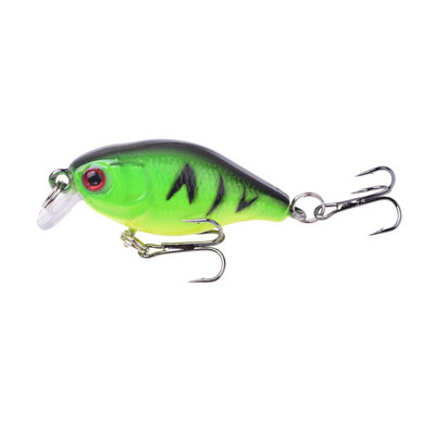1 τεμ Crankbait Deep Diving Fishing Lure 45mm 4g Floating Wobbler Bass Perch Plastic Artificial Floating Crank Hard Baits