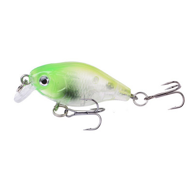 1 τεμ Crankbait Deep Diving Fishing Lure 45mm 4g Floating Wobbler Bass Perch Plastic Artificial Floating Crank Hard Baits