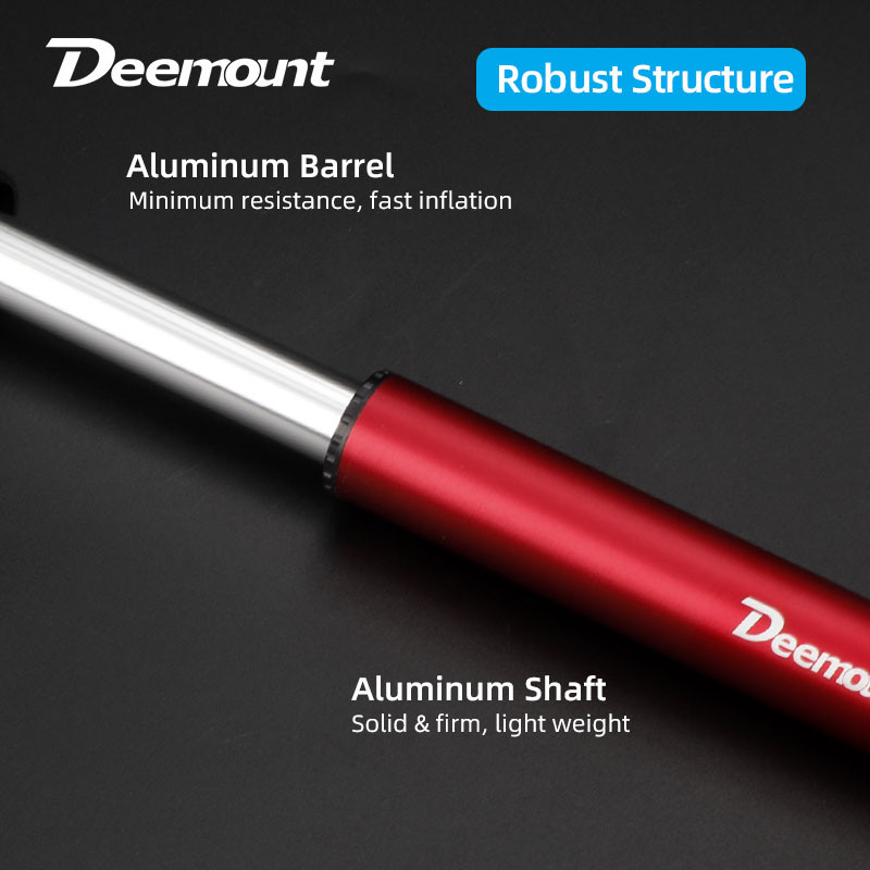 Mini kompakt kerékpár légi kézi szivattyú alumínium hordó 100psi MTB országúti kerékpár gumiabroncs felfújó golyós játék felfújó Presta/Schrader