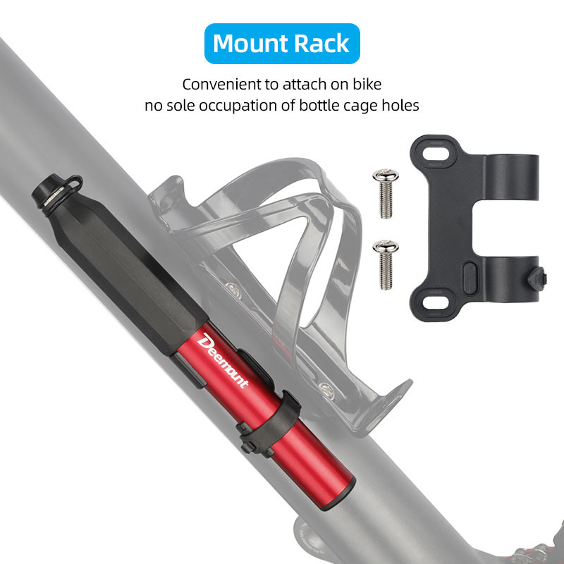 Mini kompakt kerékpár légi kézi szivattyú alumínium hordó 100psi MTB országúti kerékpár gumiabroncs felfújó golyós játék felfújó Presta/Schrader