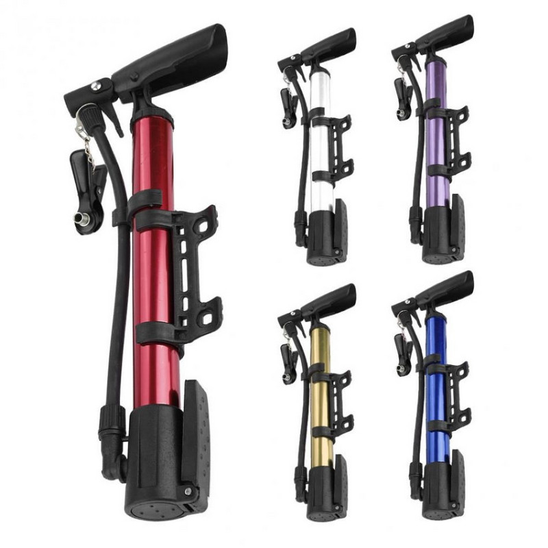 Felfújt szivattyús motorkerékpárok kerékpár labdarúgás kosárlabda légszivattyú alumínium ötvözet amerikai brit szelepes hordozható légszivattyú felfújó