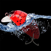3,8cm/4,1g Fishing Bait 3D Eyes Minnow Fishing Lure Έντομο/Bug Lure Sea Beetle Crank Floating Wobblers Κυπρίνος Ψάρεμα для рыбалки